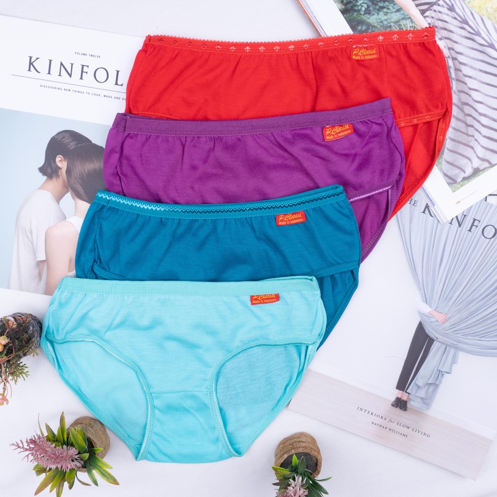 VS - UNDIES CELANA DALAM WANITA POLOS BASIC IMPORT BAHAN LEBIH MELAR DAN LEBIH ADEM