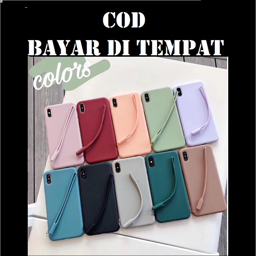 Softcase Silikon Macaron Samsung Oppo A31 / Reno 3 / A12