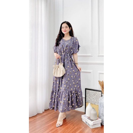 [READYSTOK] Salsa Dress / hd.id / Dress Busui / Daster motif