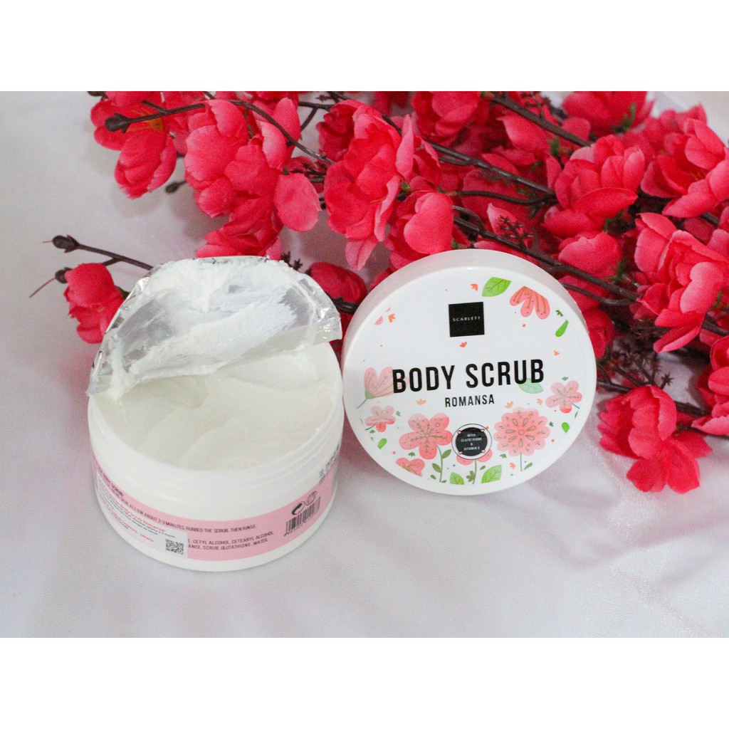 BODY SCRUB ROMANSA/POMEGRANTE 250gr FULL SIZE