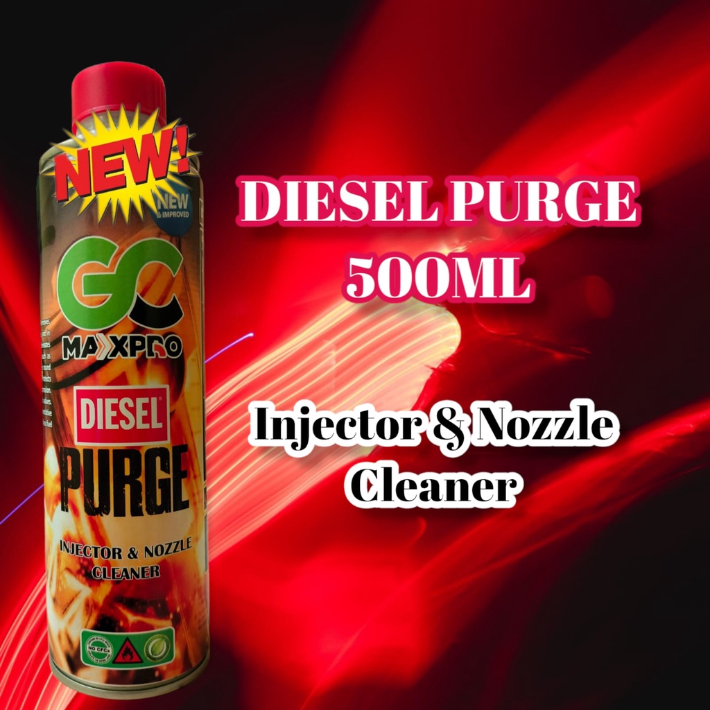 Diesel Purging GC Maxpro 500 Ml CAIRAN Pembersih Nozzle, Injector, CAIRAN PURGING DIESEL