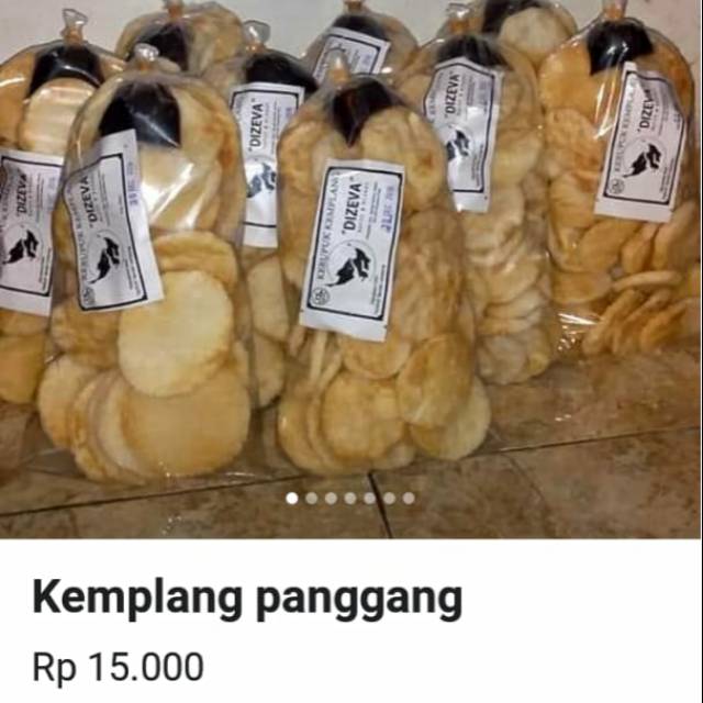 

Kemplang panggang rasa ikan mantul