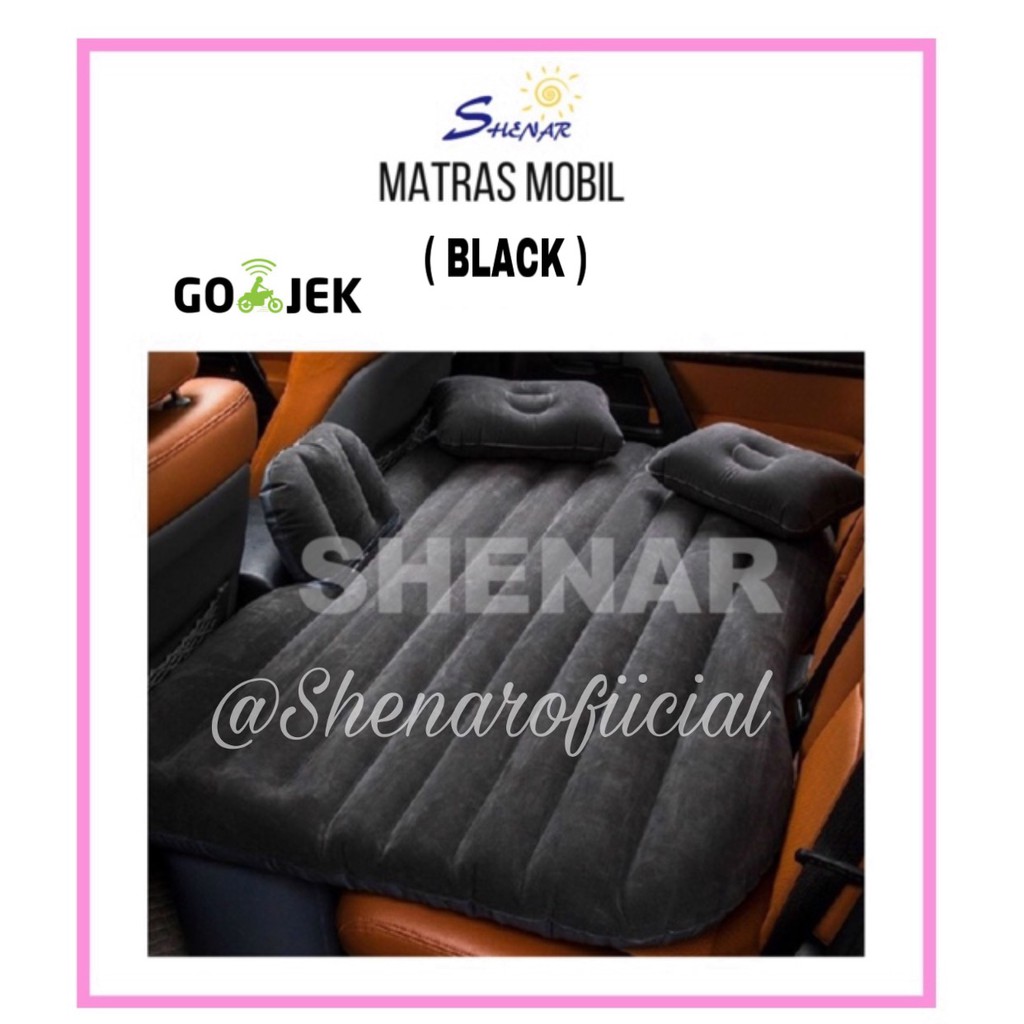 KASUR MOBIL/ MATRAS SERBAGUNA/ AIR BED KASUR ANGIN MOBIL /MATRAS MOBIL + POMPA, SHENAR