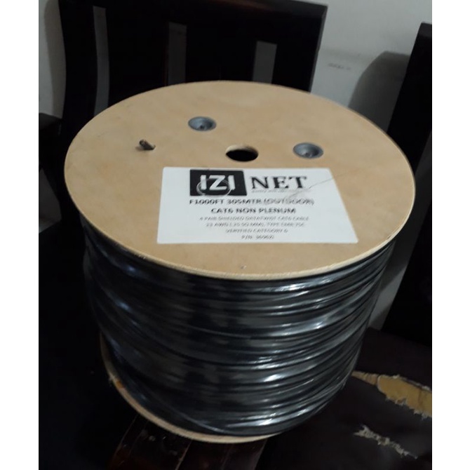 kabel lan izinet cat6 Outdoor utp ( Double Jacket ) 305 Meter