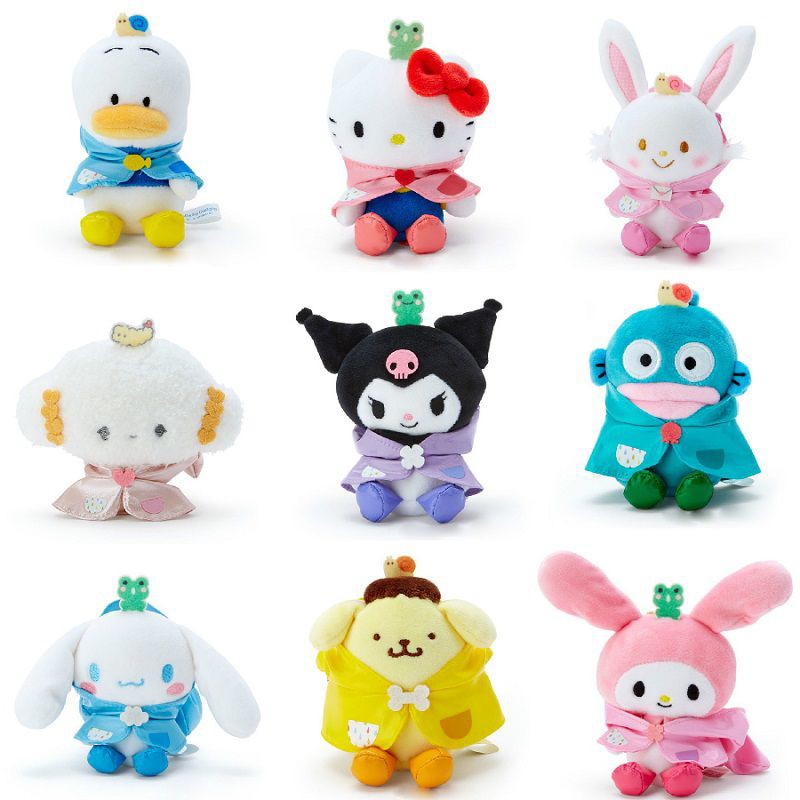 5inch Kuromi My Melody Character Stuffed Animal Cartoon Plush Toy Soft Anime Doll