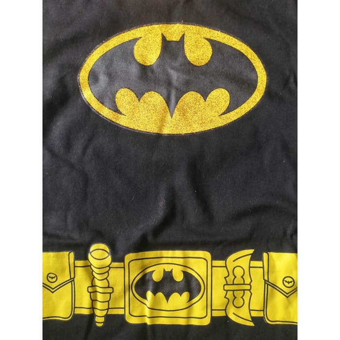Setelan Pendek Sayap Batman Celana Tulisan Kaos Baju Anak Laki Laki Cowok Murah Karakter