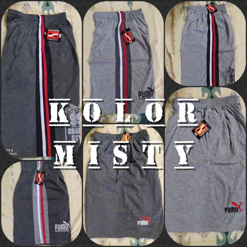 CELANA kolor PENDEK MISTY  all size(xl), JUMBO (XXL)  &amp; SUPER JUMBO (XXXL)