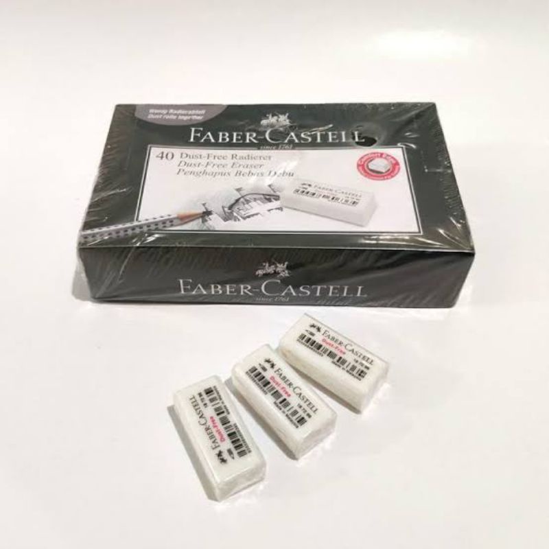 

Penghapus pensil Faber Castell original warna putih