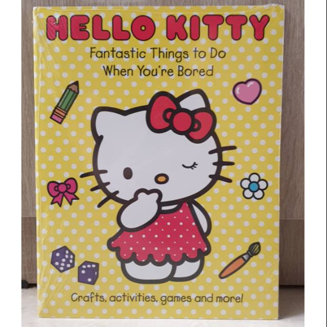 Fantastic Things To Do Hello Kitty / Hello Kitty Book / BbW Book / Activity  Book