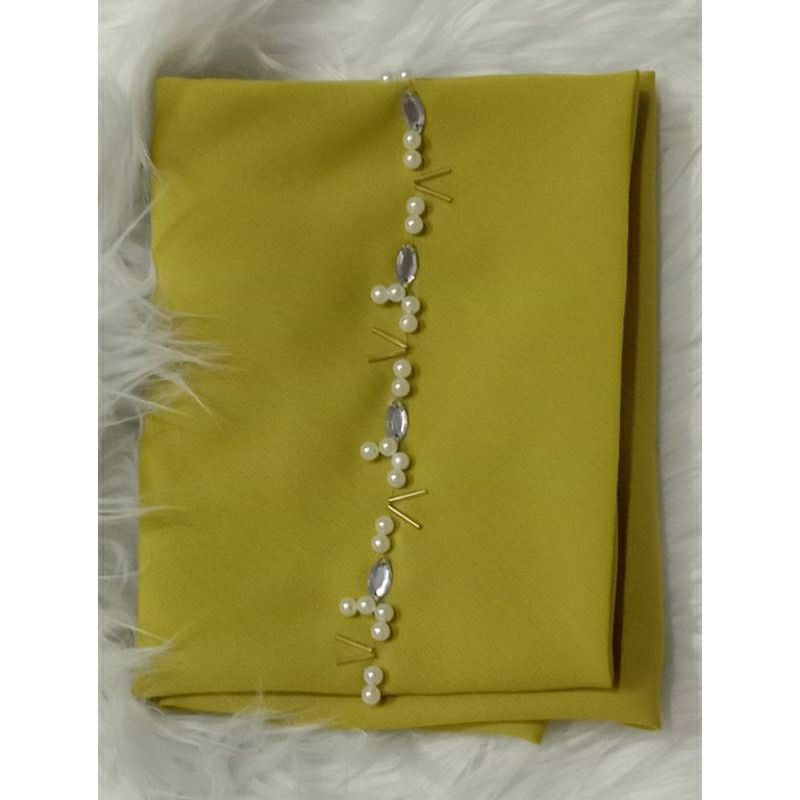 SEGI EMPAT Bellasquare BANDO payet /Jilbab Segiempat Bella Square  Payet-Lemon