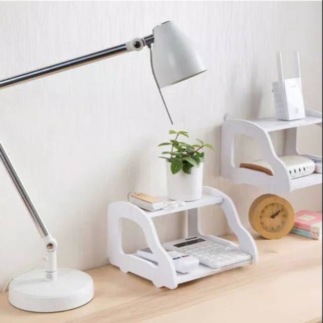 Rak Dinding Desktop Storage Rak Dinding Rak Vintage WIFI