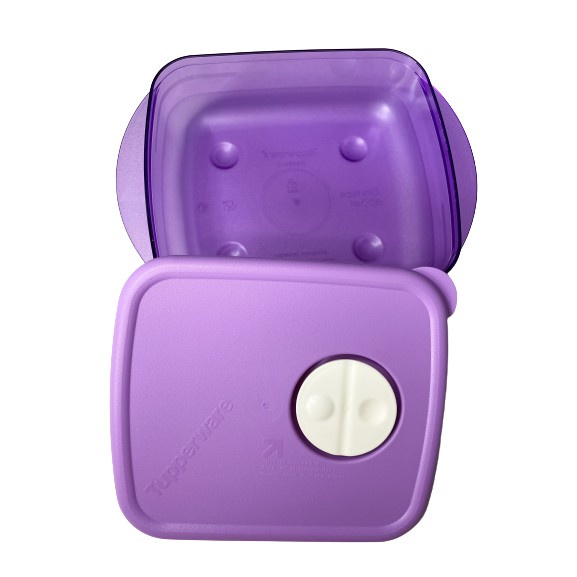 Microwaveable Lunch Box 600ml Ungu Tupperware