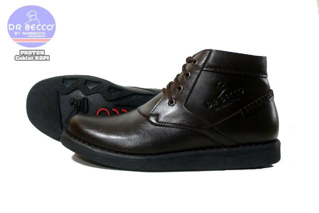 SALE!  SEPATU BOOTS KULIT ASLI ORIGINAL DR. BECCO BISA DIPAKAI KERJA KANTOR DAN FORMAL