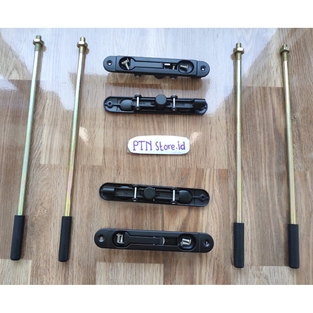 GRENDEL TANAM FLUSH BOLT DEKSON / FLUST BOLT TANAM DEKSON FB 508 PINTU ALUMINIUM