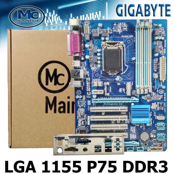 Mainboard Mobo Motherboard LGA 1155 /Mobo Gaming/Mobo mining/Mobo ATX - GIGABYTE P75