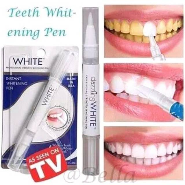 Pen pemutih gigi instan