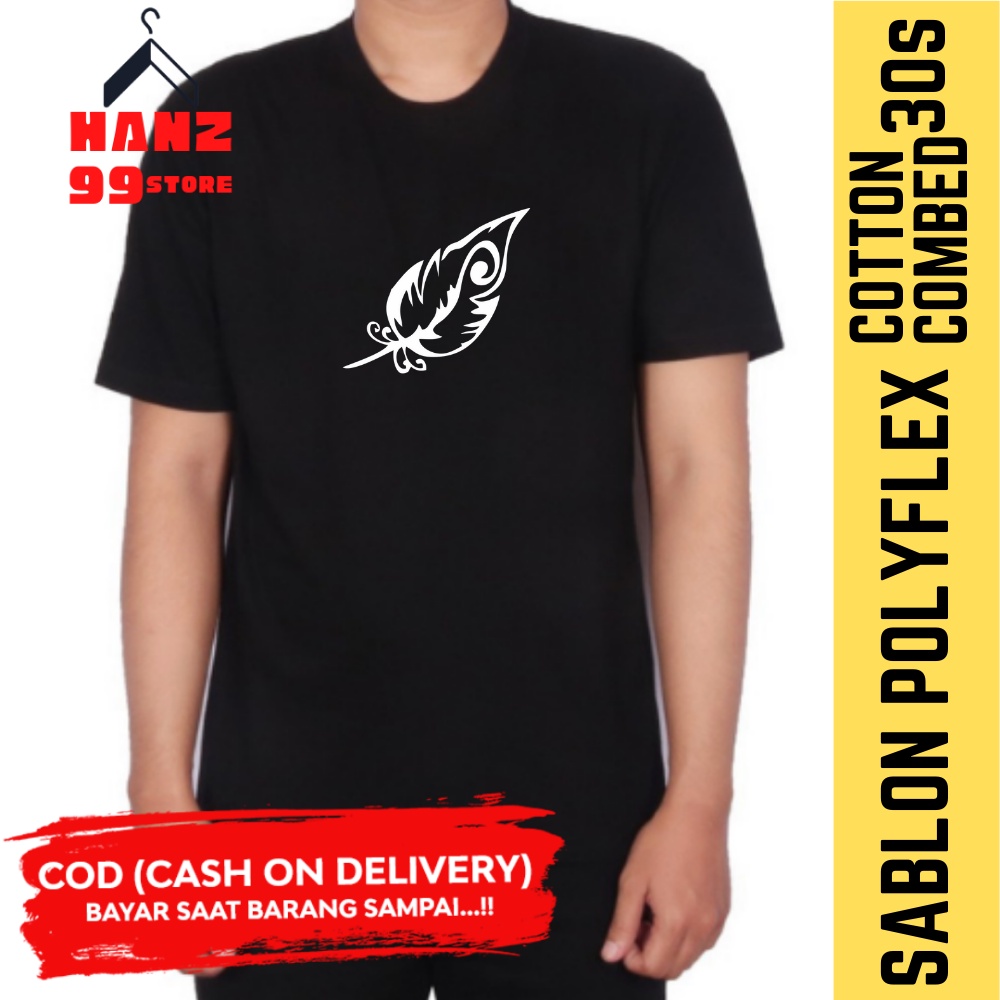 Kaos Wanita Jumbo Import Baju Wanita Kekinian Atasan Model Beautiful Feather