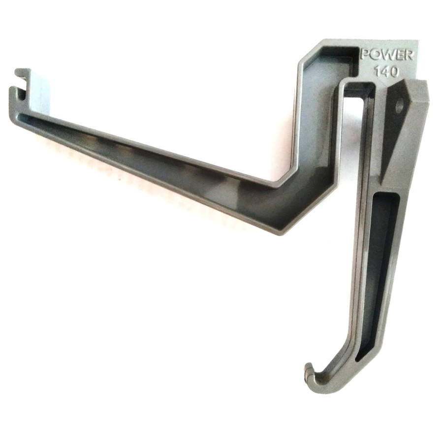 SIKU RAK PVC / KLEM TALANG PVC / GUTTER BRACKET POWER / RAK SIKU HIDROPONIK PVC