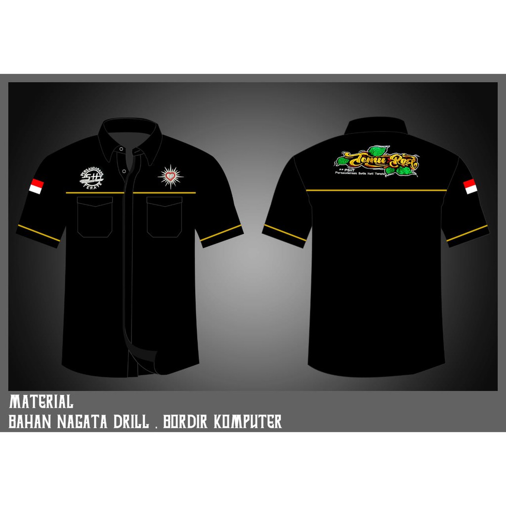 KEMEJA PSHT KEMEJA PRIA KEMEJA LAKI LAKI KEMEJA  REMAJA KEMEJA DEWASA  HEM PRIA BAJU KEMEJA FASHION