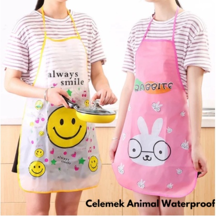 [ ABJ ] Celemek Dapur Waterproof Celemek Apron