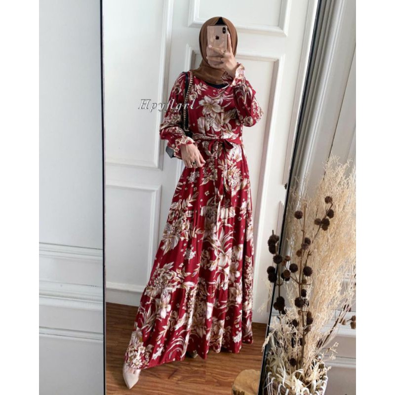 MONEA DRESS/DRESS MONEA/GAMIS RAYON WANITA