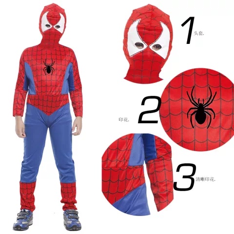 Baju Anak Spiderman Laki Laki Import