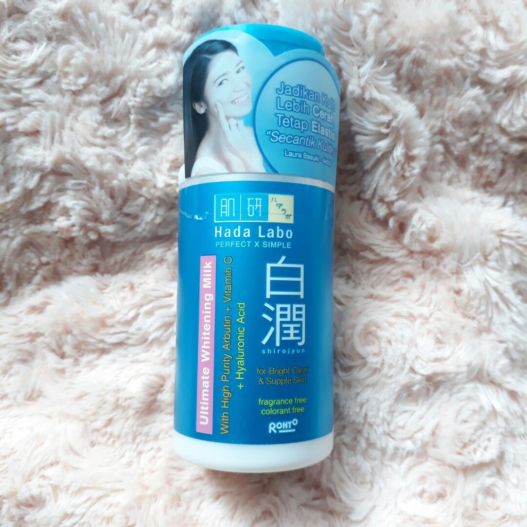 Hadalabo Ult Whitening Milk for Bright Clear &amp; Supple Skin