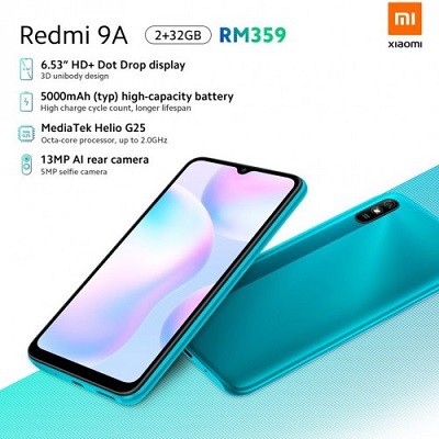 Xiaomi Redmi 9A Garansi Resmi-5
