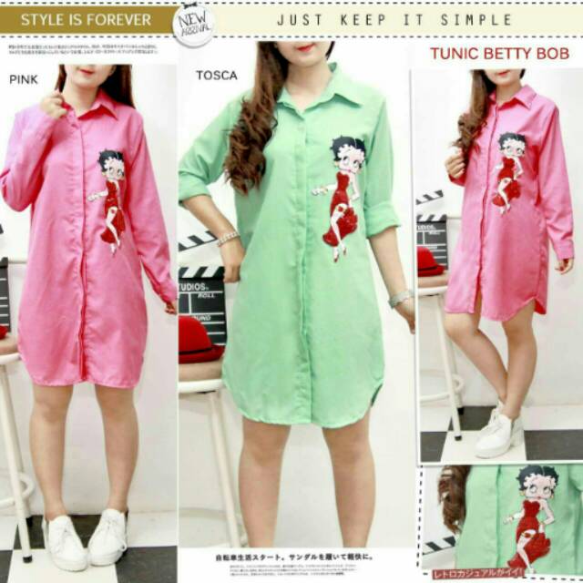 tunik betty boop