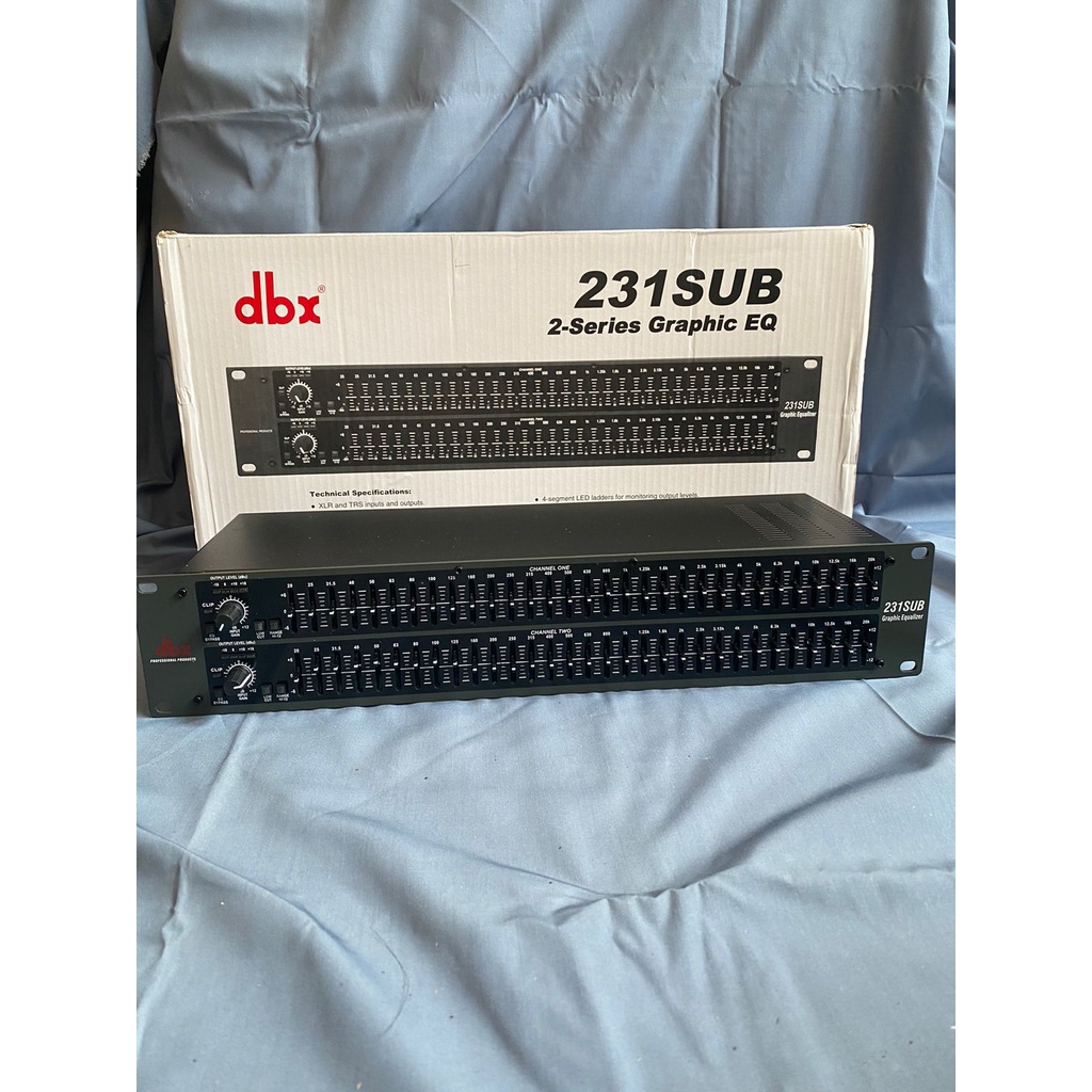 equaliser dbx 231 sub