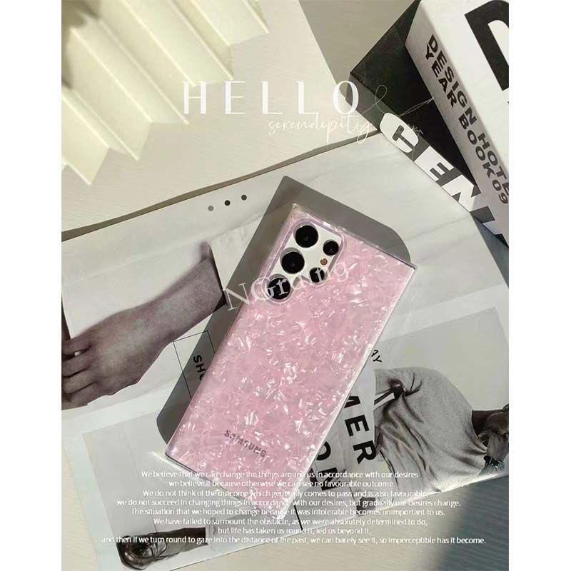 Samsung Galaxy S21 FE 5G S22 Plus 5G S22 Ultra 5G Case Bahan Tpu Motif Kerang Berkilau