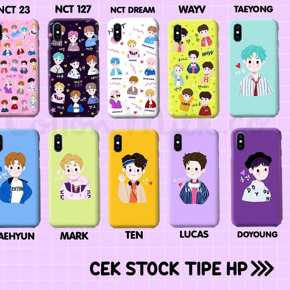 Banyak Dipakai.. CASE CASING NCT IPHONE SAMSUNG OPPO VIVO REALME ASUS XIAOMI NOTE 9 8 7 6 A11 A21S 1