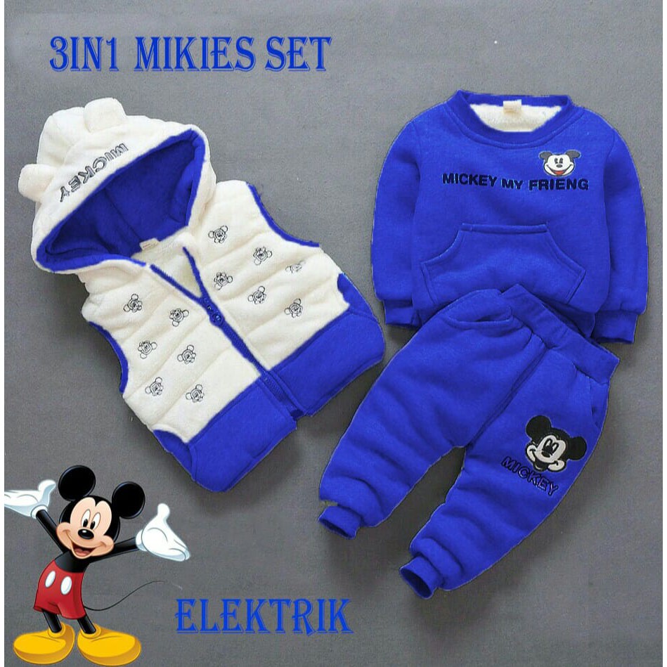 IB 3IN1 MIKIES SET ANAK ANAK USIA 3-5 TAHUN