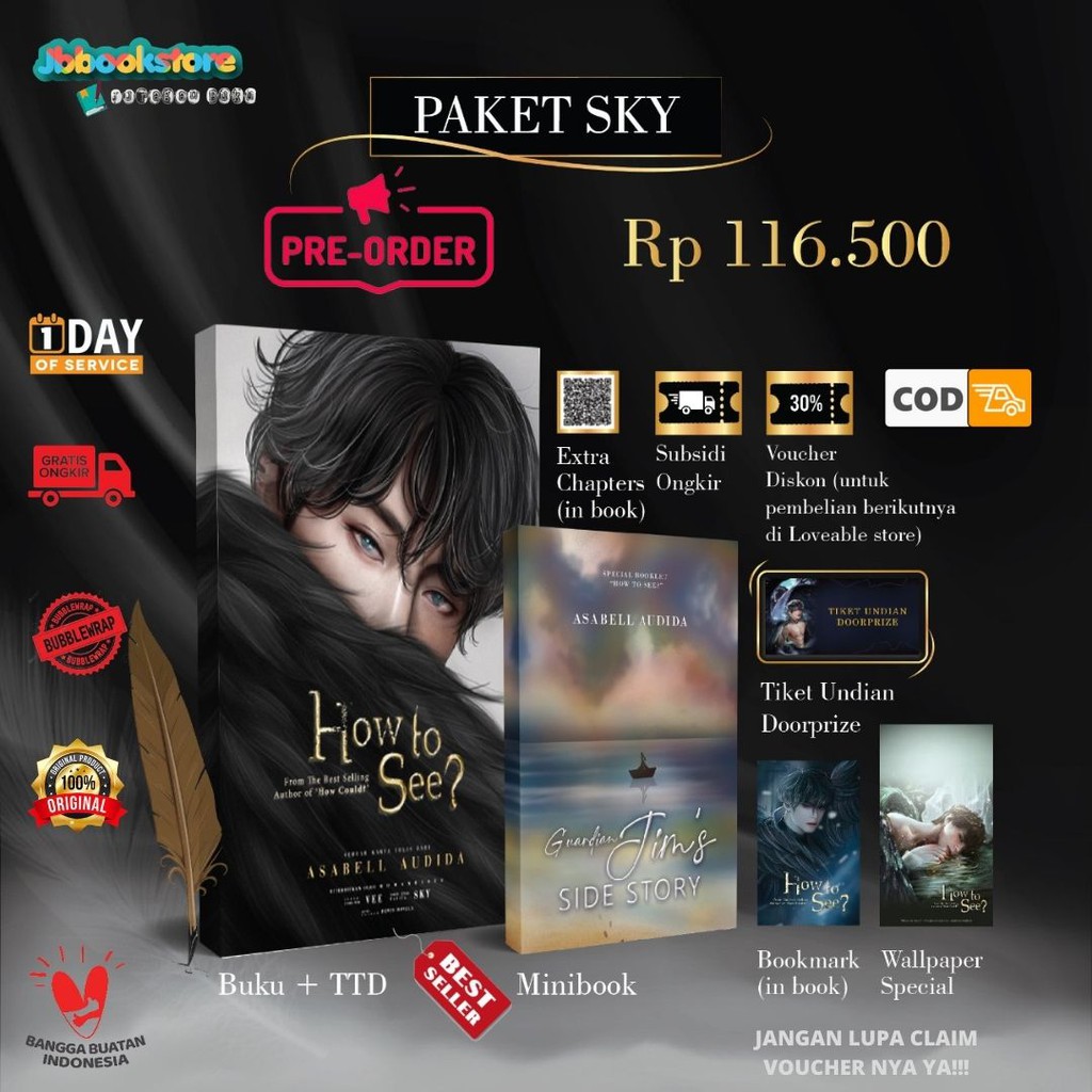 [ READY STOK ] How To See + Bonus - Asabell Audida