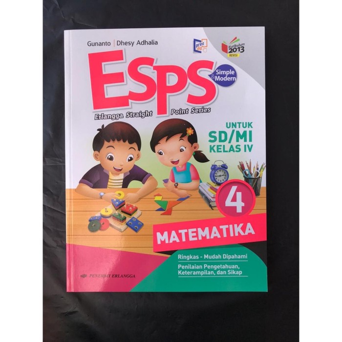 

❤BISA COD❤ ESPS MATEMATIKA K13 kelas 4 SD/MI