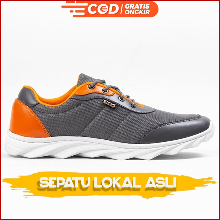 Sepatu Sneaker Sneakers Casual Pria Yang Nyaman Dipakai Model Bagus Keren Kekinian Bahan Ori Origina