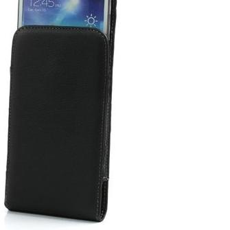 ◄ Sarung HP Dompet Tas Tempat Pinggang Kulit Klip Jepit - 16 x 8 Cm ♩