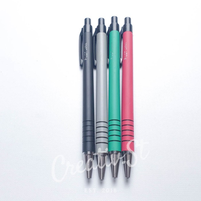 

MURAH Pulpen / Bolpen Pilot Karet BPRK-10M (1 pcs)