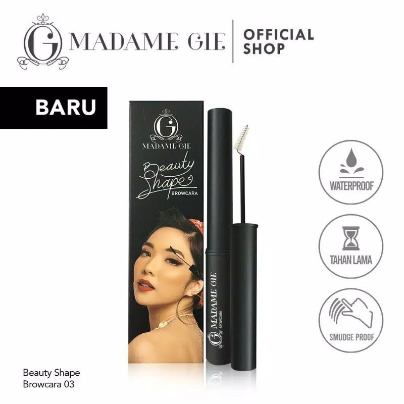 Madame Gie Beauty Shape Browcara - MakeUp Mascara Alis