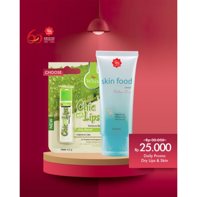 Paket 1 Viva Skin Food Extra Care 1 Chic On Lips