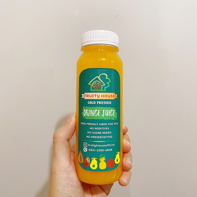 

Orange Juice | Jus Jeruk | Cold Pressed Juice | 250ML
