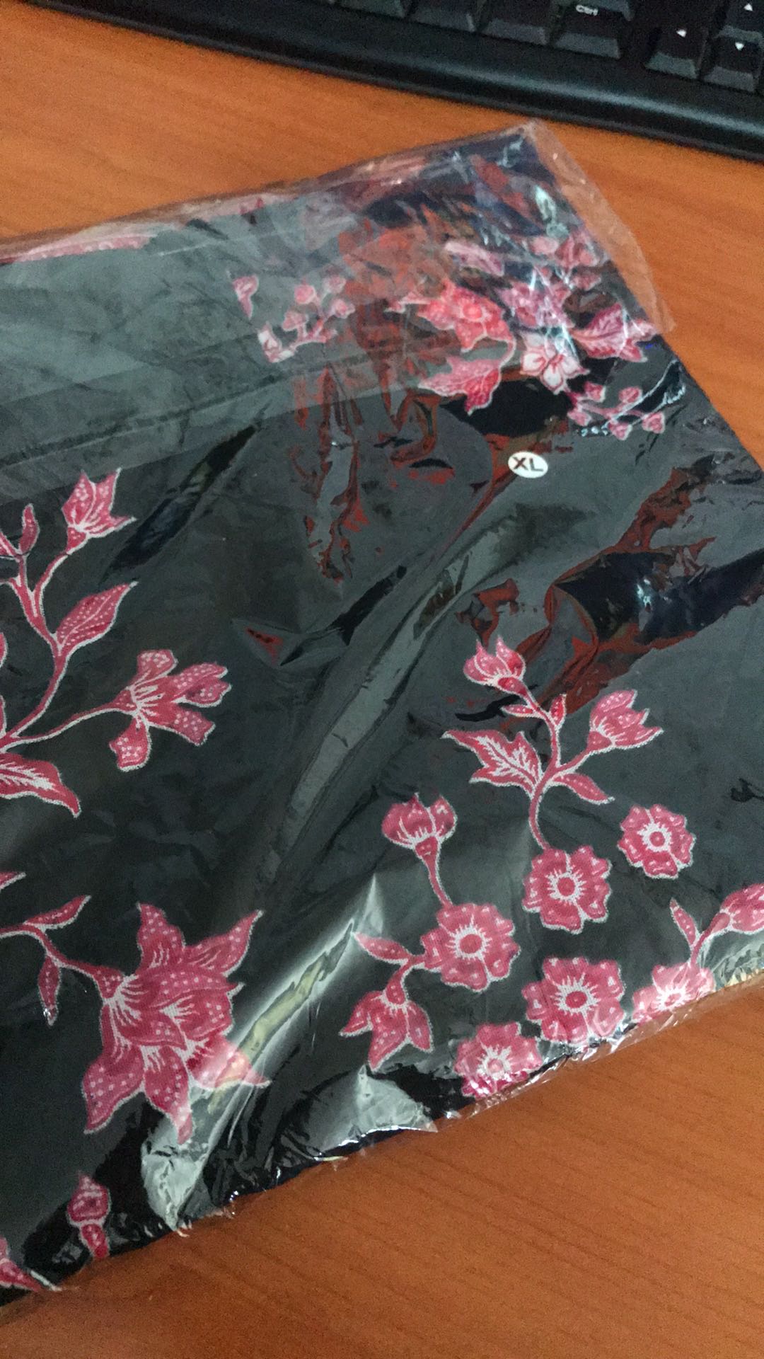 Baju Tunik Batik Fashion Atasan Tunik Cewek Kantor Outer Solo Td 178