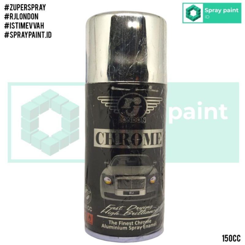 Pilox pilok pylox chrome crome krom krum 150cc cat semprot spray paint rj london