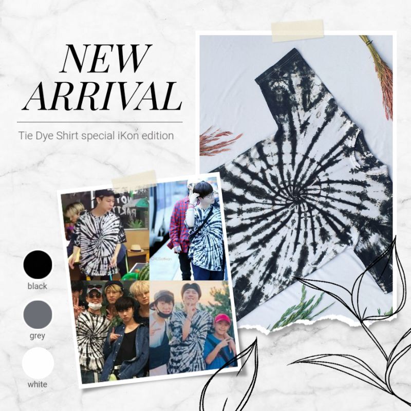 

Tie Dye Idol Lookalike Special iKon (free paperbag & freebies)