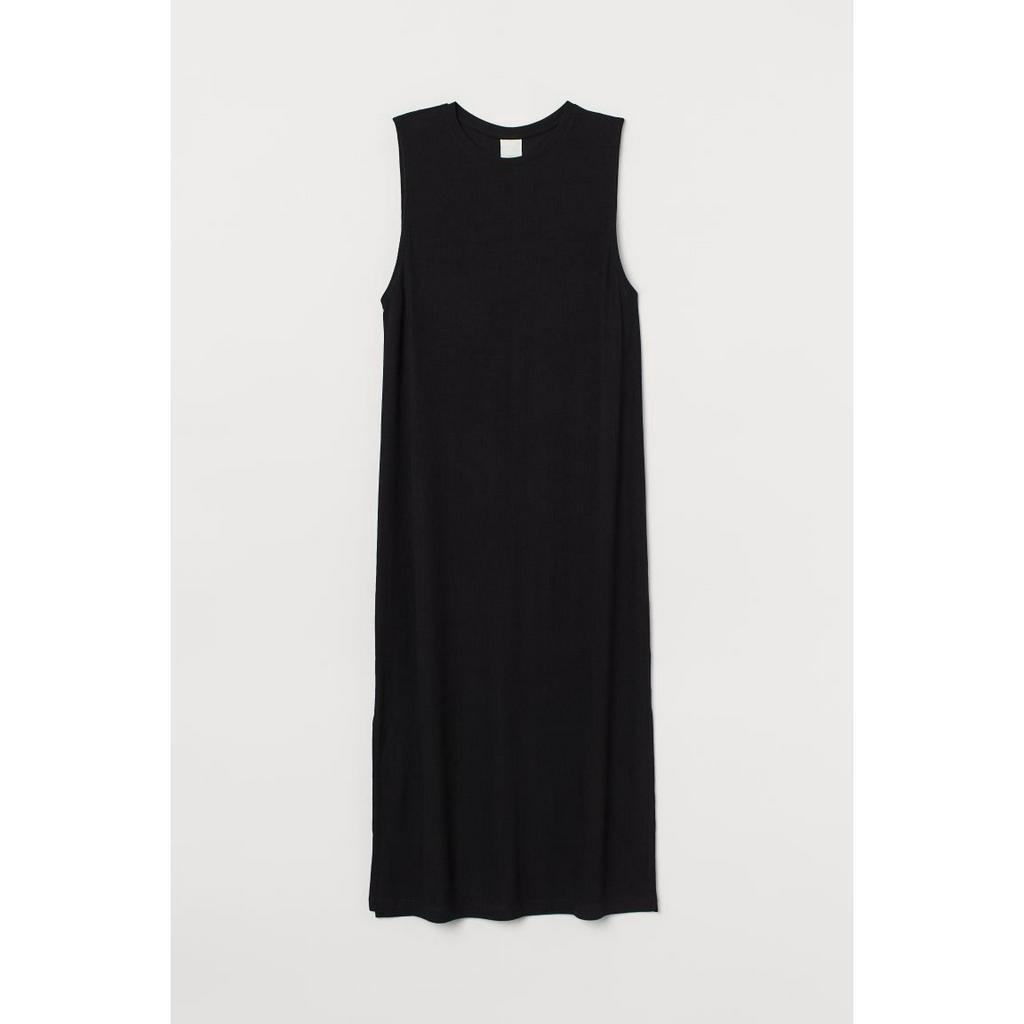 H&amp;M Sleeveless Slit Dress