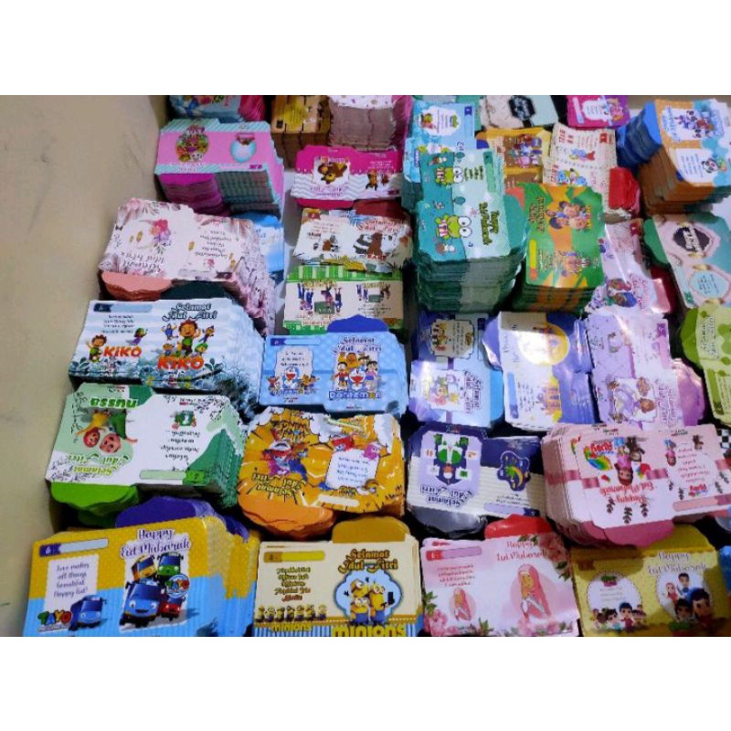 

Amplop lebaran idul Fitri sudah dilem