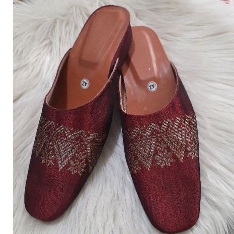 Sendal Pengantin Laki-laki Khas Minang Padang - Sendal Datuk Datuak