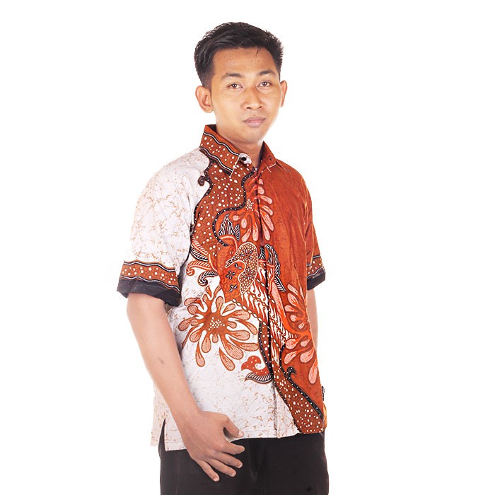 Kemeja Batik Riyan Coklat