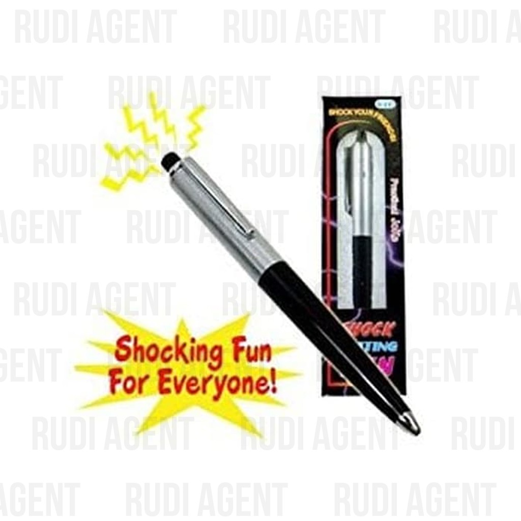 

Pulpen Listrik Kejut Mainan Gag Prank Toy / Pulpen Setrum