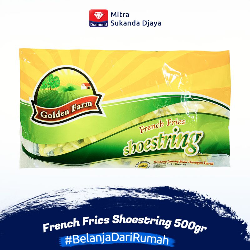 

Golden Farm Kentang goreng shoestring 500 gr
